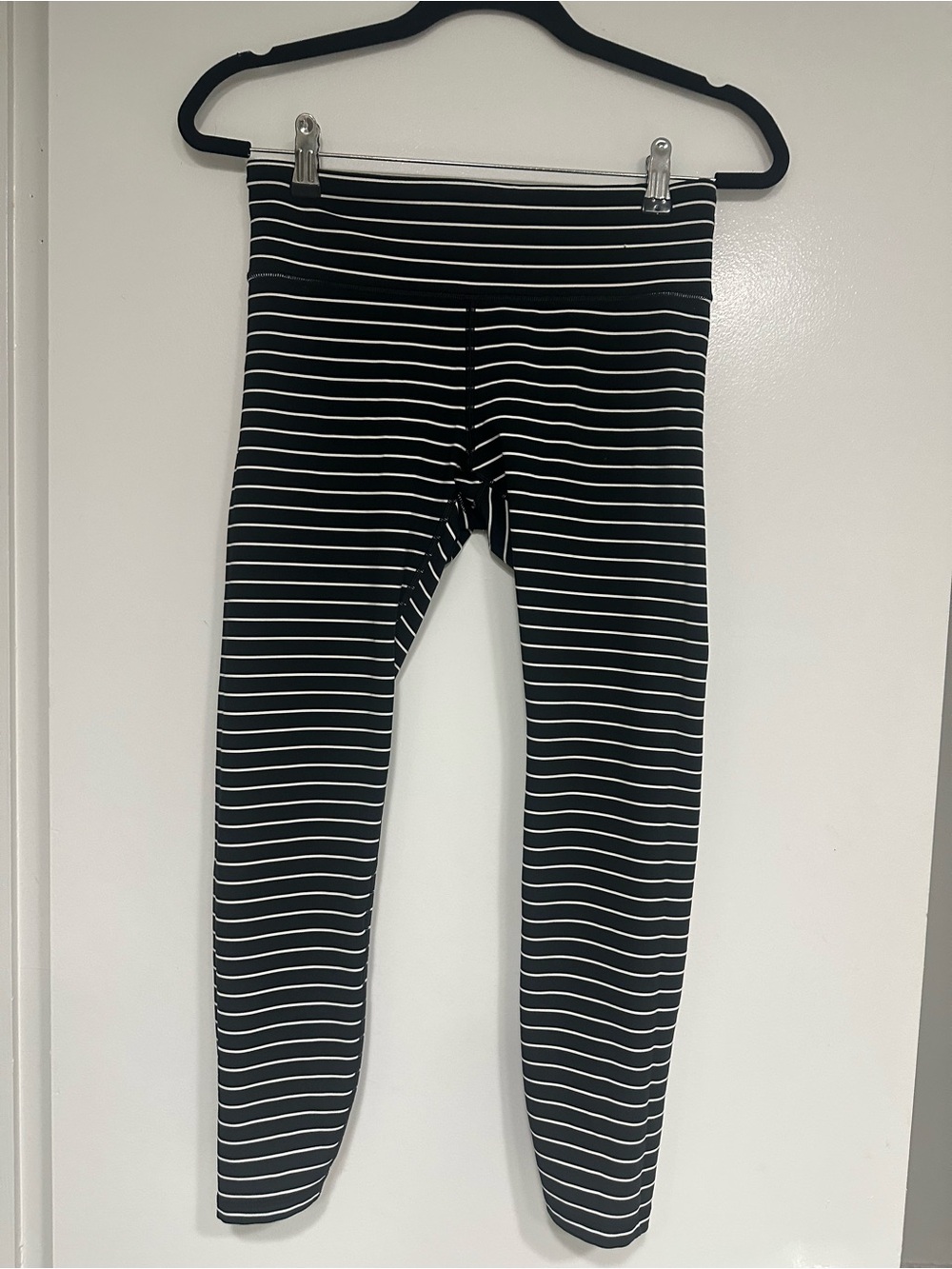 GAP Black and White Striped Girls' Leggings